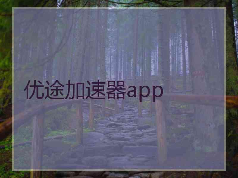 优途加速器app