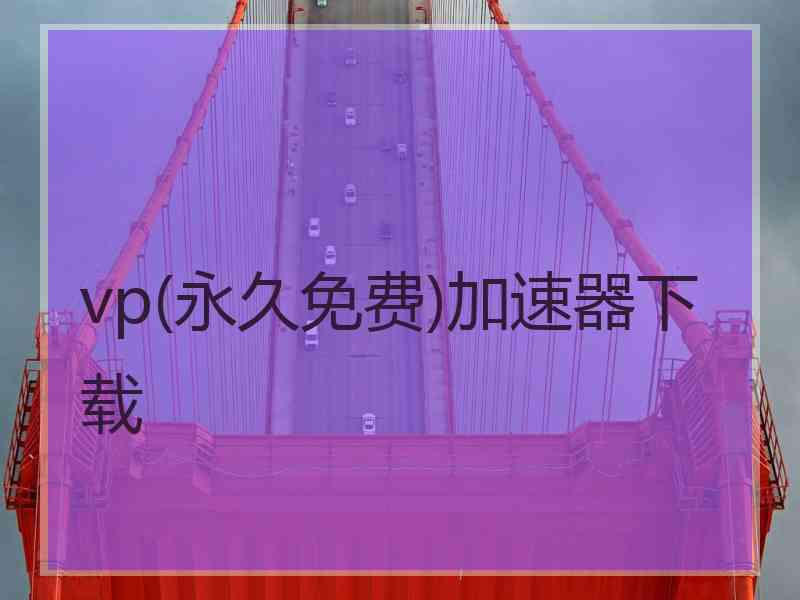 vp(永久免费)加速器下载