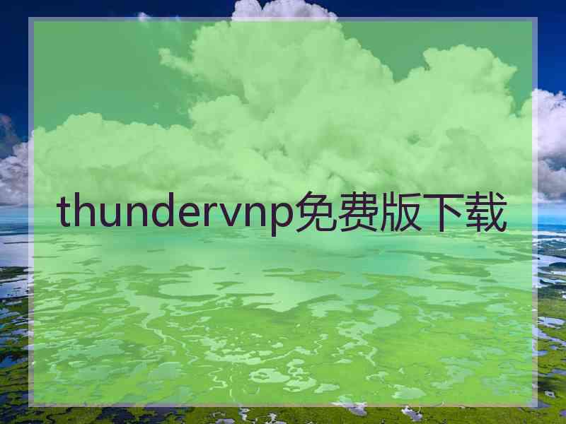 thundervnp免费版下载