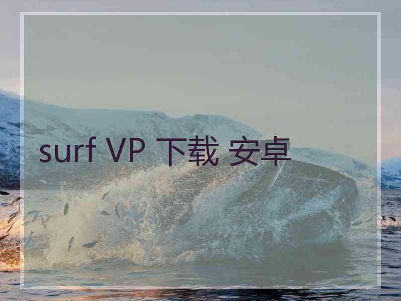 surf VP 下载 安卓