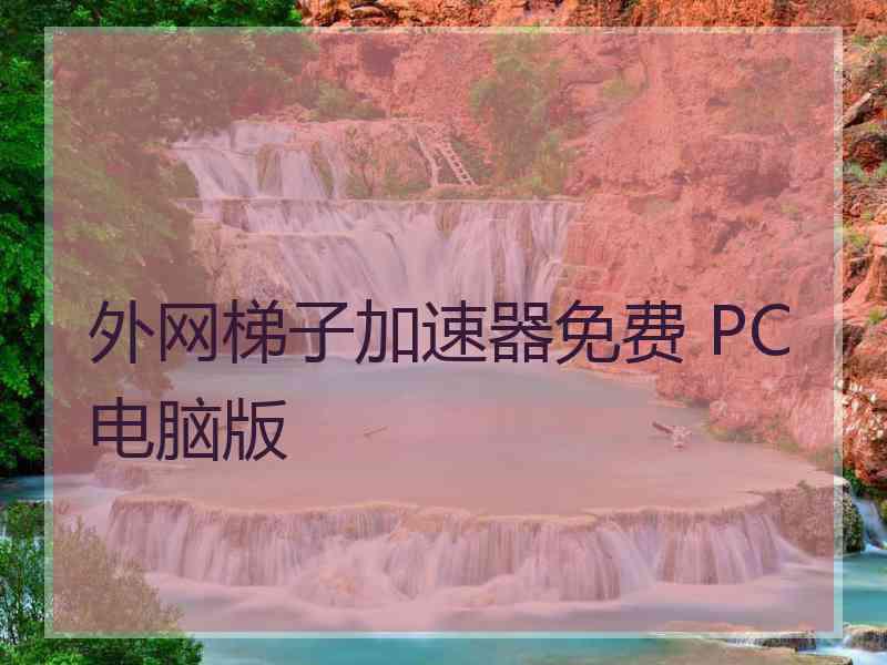 外网梯子加速器免费 PC电脑版