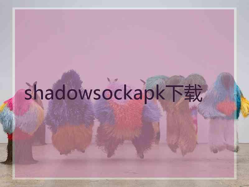 shadowsockapk下载