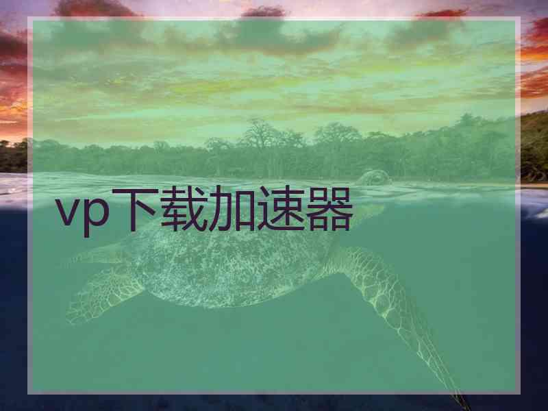 vp下载加速器