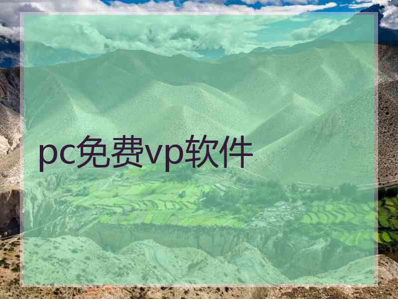 pc免费vp软件