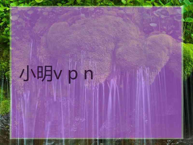 小明v p n