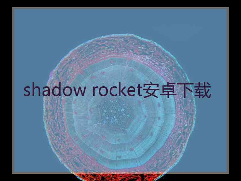 shadow rocket安卓下载