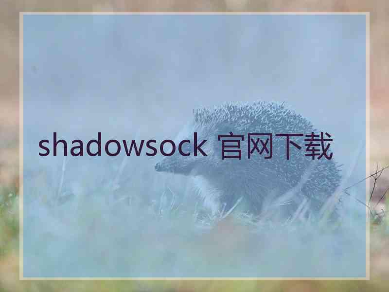 shadowsock 官网下载