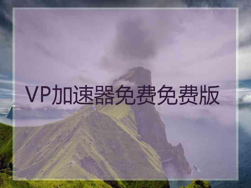 VP加速器免费免费版