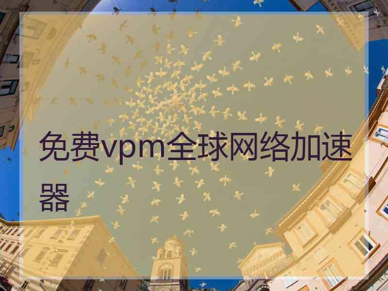 免费vpm全球网络加速器