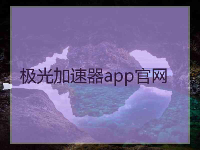 极光加速器app官网