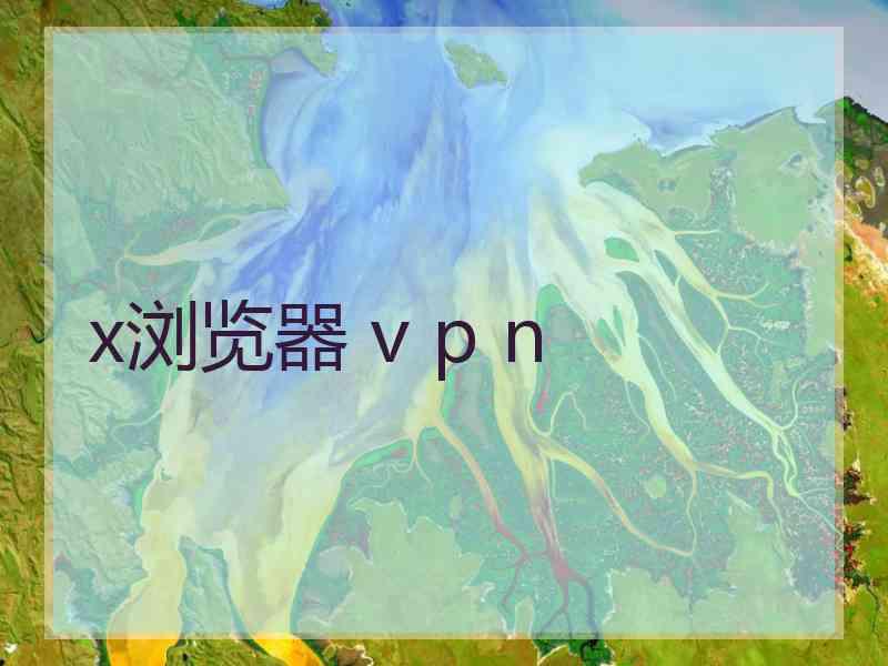 x浏览器 v p n