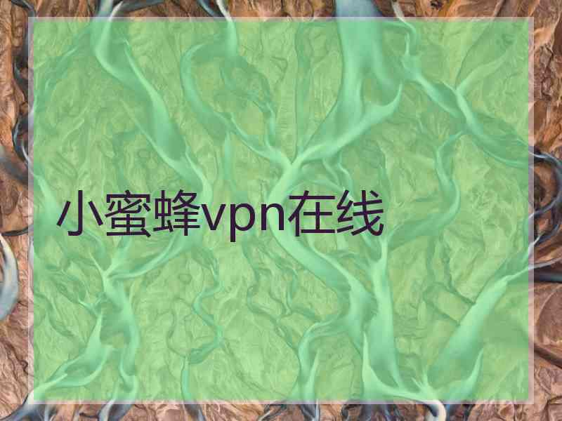 小蜜蜂vpn在线