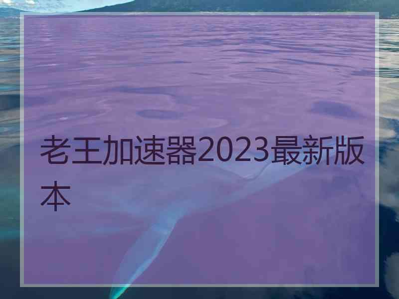 老王加速器2023最新版本