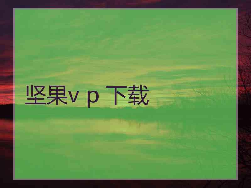 坚果v p 下载