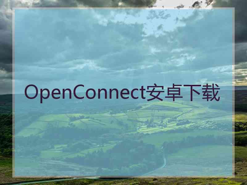 OpenConnect安卓下载