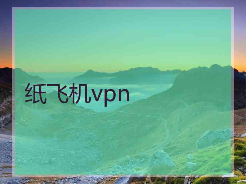 纸飞机vpn