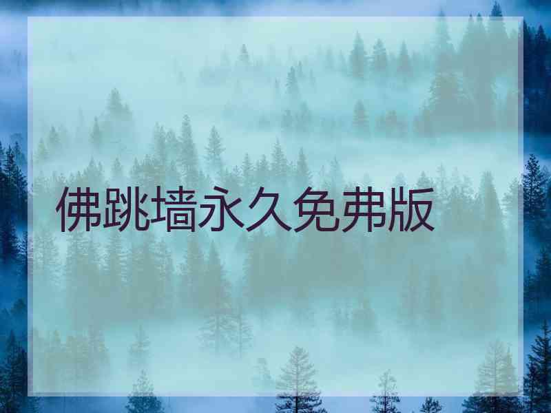 佛跳墙永久免弗版