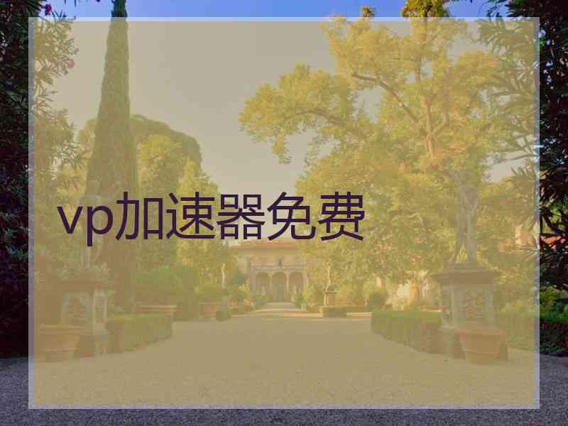 vp加速器免费