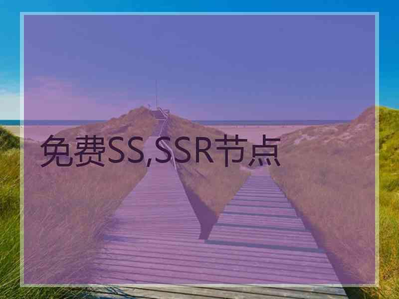 免费SS,SSR节点