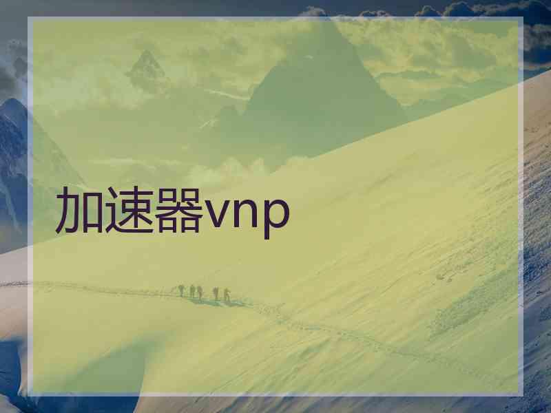 加速器vnp