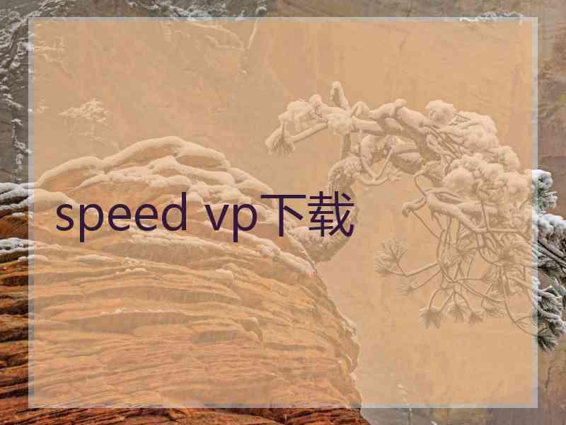 speed vp下载